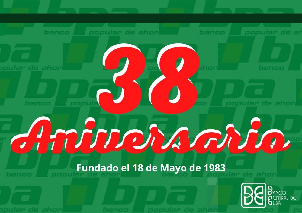 Imagen relacionada con la noticia :Aniversario 38 del Banco Popular de Ahorro 